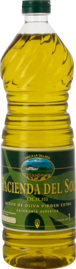 Aceite de Oliva Virgen Extra. PET. 1-2-5 Litros