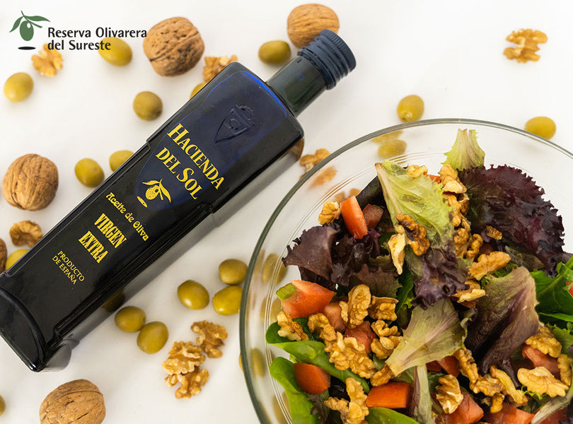 Aceite de oliva y nueces para la salud del cerebro